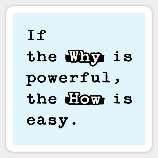 Motivation for Success: The Power of Purpose Sticker by Jiyoun's Store 1